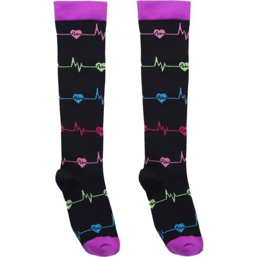 Compression Socks for Men Women Best Medical Athletic Professional Nursing Socks Fit Running Flight Travel Outdoor Hiking