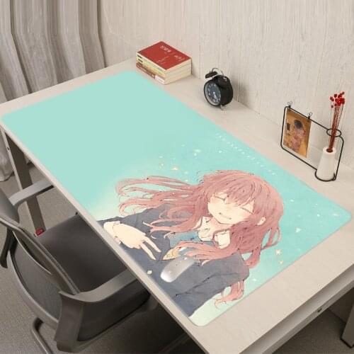 The Shape of Voice Mousepad Mouse Carpet Gaming Pad Pc Xxl Gamer Complete Hot Large Gamers Accessories Desk Computer Mat Anime