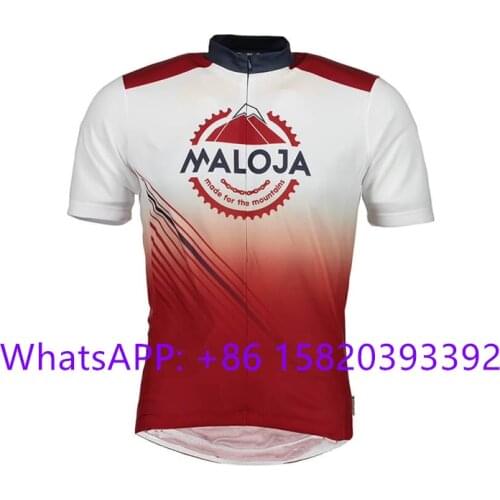 MALOJA summer bicicleta team short-sleeved shirt maillot ciclismo hombre outdoor riding MTB breathable jersey bib shorts suit