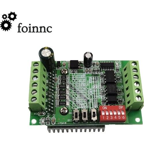 1 Axis TB6560 Stepper Motor Driver Controller Board 3.5A 10V-35V CNC Rounter Control Low Voltage Over Heat Current Protection