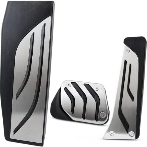 No Drill Gas Fuel Brake Footrest Pedal Plate Pad AT For BMW F30 F31 316i 318d 318i 320i 328i 335i 1 3 4 5 7 series