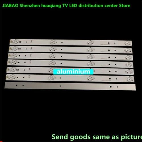 7pcs LED Lamp strip TV backlight bar SVH420AA7-4LED-REV02 for Hisense LED43K300U