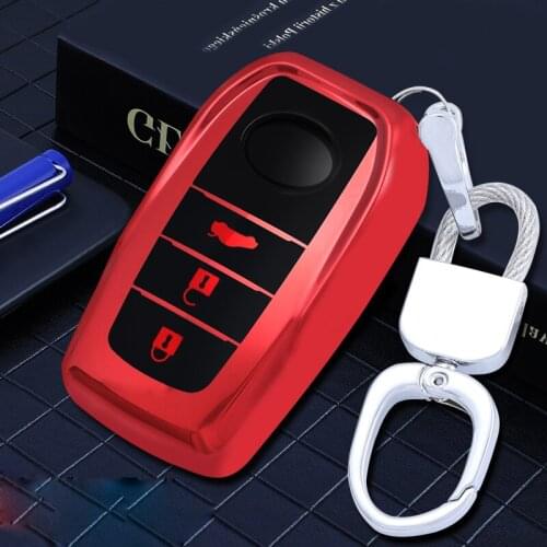 TPU Key Case for Car for Toyota Highlander Levin Corolla Prius Plug-In Hybrid for Toyota LAND CRUISER Key Cover for Toyota 86