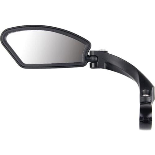 Outdoor Bicycle Mirror Bike Accessories Rear View Mirror Handlebar Flexible Safety Back Mirror 360 Degree Reflector Folded Blind