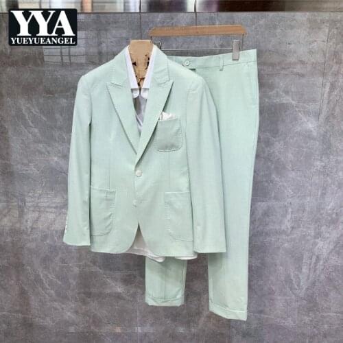 YueYueAngel Men's Suits