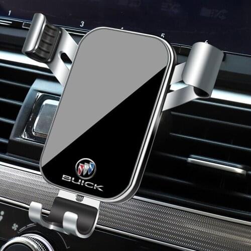 1Pcs Car Phone Holder Gravity Sensing Air Vent Mount Stand Accessories For Buick Regal Hideo Encore Lacrosse GL8 Excelle XT