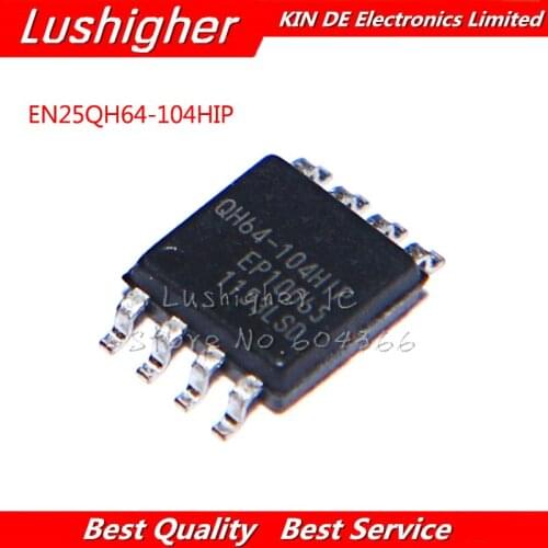 5PCS EN25QH64-104HIP SOP8 EN25QH64 SMD 25QH64 SOP 25QH64-104 25QH64-104HIP QH64-104HIP EN25QH64A-104HIP