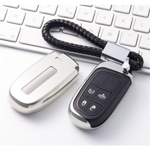 Car Styling TPU Car Key Cover Case For Dodge Journey Charger Dakota Challenger Grand Caravan Caliber Key Shell Car Accessories