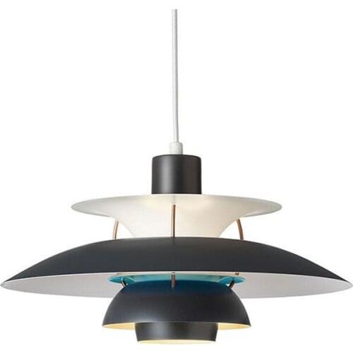 Danish Designer Simple Modern Scandinavian Chandelier Children Room Aluminum Lamp Bar Light Western Restaurant Chandelier