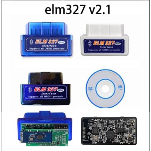 Dual Double 1PCB PIC Firmware 1.5 ELM327 V1.5 OBD2 Bluetooth Diagnostic Interface ELM 327 V2.1 Hardware Support More Car