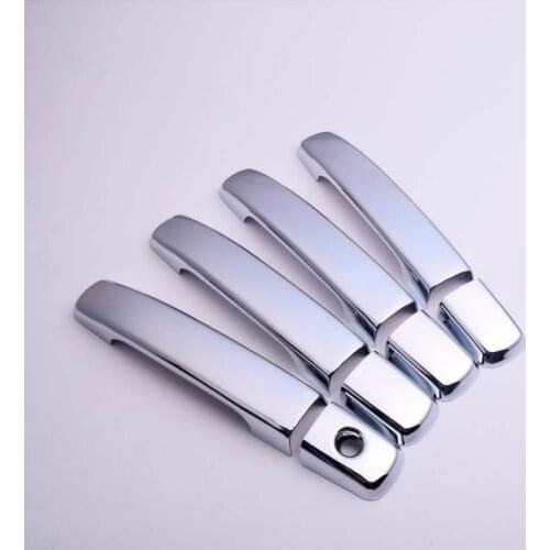FUNDUOO Chrome Door Handle Cover Trim Set For Nissan Frontier 2005-2008