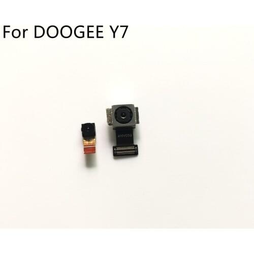 DOOGEE Y7 Used Back Camera Rear Camera 16.0MP+13.0MP Module For DOOGEE Y7 SC9863A Octa-Core 5.84" Smartphone