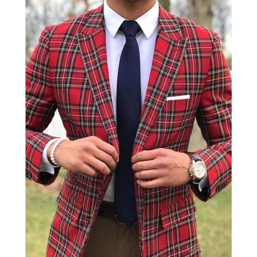 Handsome Groomsmen Peak Lapel Groom Tuxedos Mens Wedding Dress Man Jacket Blazer Prom Dinner (Jacket+Pants+Tie) K78