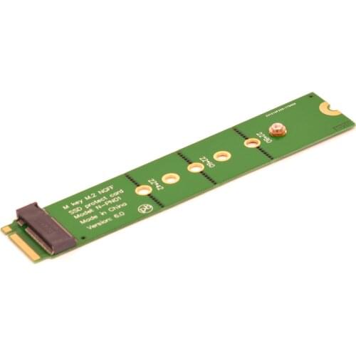 M key NVMe M.2 SSD Testing Tool PCI-E 4x NGFF Male to Female Extension Protect Card For Samsung 960 EVO SM951 For Intel 600P