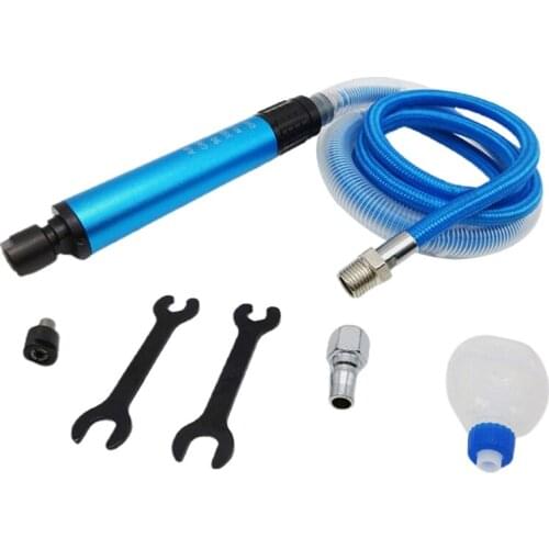 Air-powered Micro Die Grinder Set Pencil Type Die Grinder 35000rmp 5 mm with Wrench Two Chucks 3mm 6mm Grinder Kit