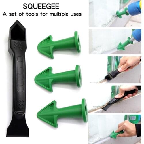 Silicone Caulking Tools Caulk Finisher Sealant Smooth Scraper For Window Floor Angle Scraper Cleaning Tools Sealant Scraper