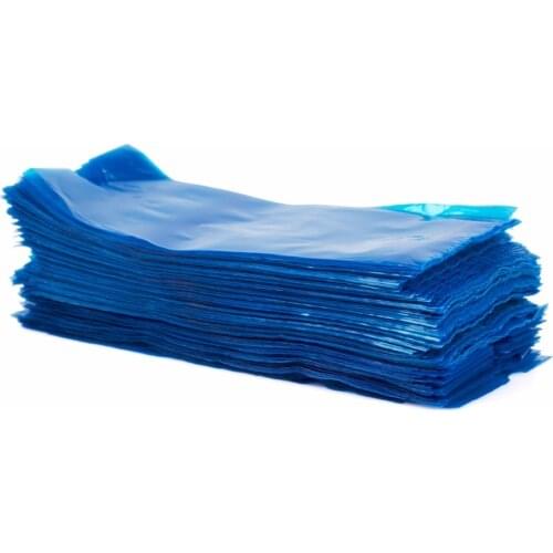 OCOOCOO DZ115 Senior Tattoo Machine Bag Tattoo Gun Set Moisture Barrier Bag PVC Protection Bag 11.5cm x 4.5cm - Transparent Blue