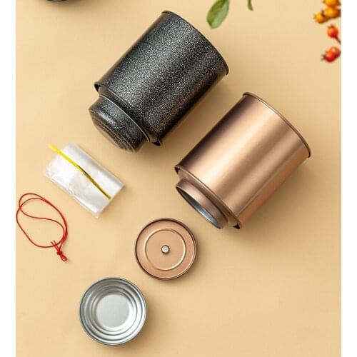 Xin Jia Yi Packaging Pressitin Self Seal 3.5 Gram Tin Can
