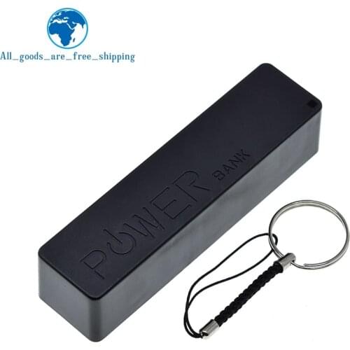 TZT USB Power Bank Case Kit 18650 Battery Charger DIY Box Shell Kit Black For Arduino