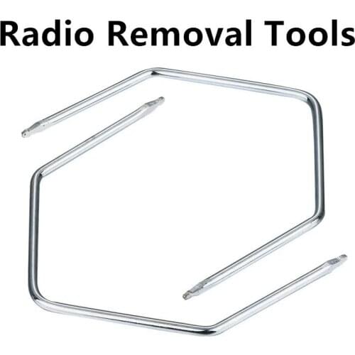 2PCS/Set Car Removal Keys for MP3 DVD Radio Removal Tool Pins Stereo Head Unit Audio Tools Car Repair Accessories
