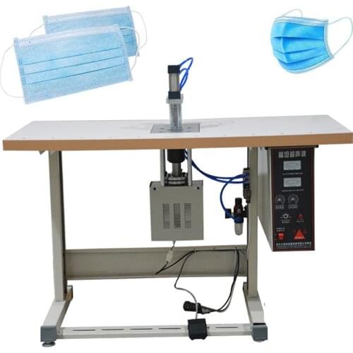 220V/2000W Desktop Electric Simple Mask Rope Spot Welding Machine Ultrasound Mask Ear Hook Ear Strap Banding Machine Equipment