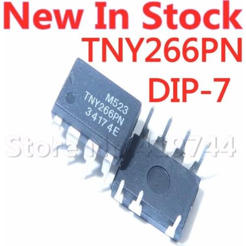5PCS/LOT 100% Quality TNY266PN TNY266 DIP-7 power control chip In Stock New Original