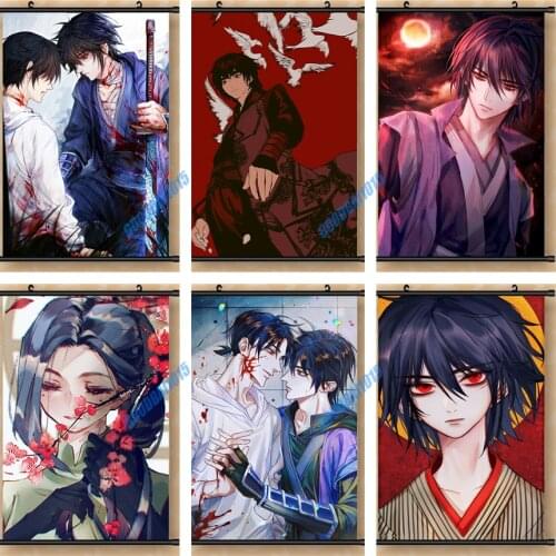 5D Diamond Painting Anime Assassin Wu Liuqi Diamond Embroidery Full Drill Art Cross Stitch Kits Mosaic for Boys Room Decor