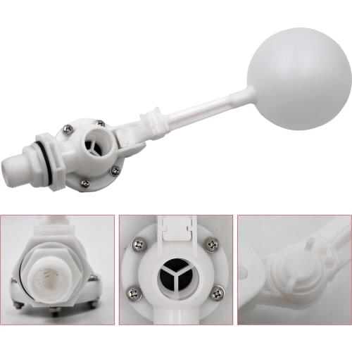 3/4" DN20 Automatic Float Ball Valve Adjustable Water Control Switch For Aquarium Water Tower Water Tank Farm Water feeding tool