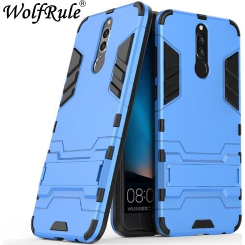WolfRule For Cover Huawei Nova 2i Case On Huawei Nova 2i Silicone Rubber Robot Armor Back Case for Huawei Nova 2i / Honor 9i/G10