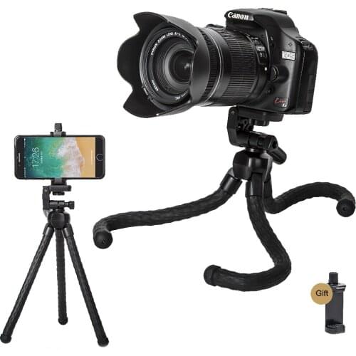 Flexible Octopus Tripod SLR mini tripod stand stabilizer tripod portable handheld stand for iPhone xiaomi 2 in 1 tripod