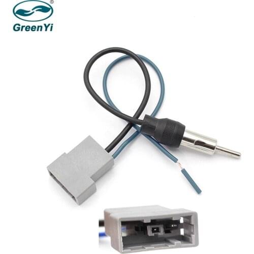 GreenYi For Nissan Tiida Qashqai Sunny X-Trail Patrol NV MP Etc Original Car DVD Radio Antenna Adapter with Amplifier Connector