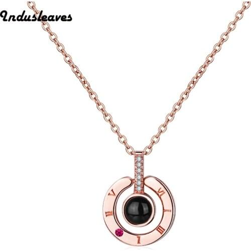 Indusleaves Gold Pendants