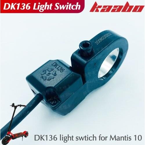 Kaabo Mantis 10inch DK136 Light Switch Button Scooter Spare parts accessories