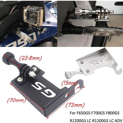 New Front Left Bracket For Go Pro Dash Cam Motorcycle For BMW R1200GS LC GS 1200 Adventure R 1200 GS R 1200GS LC ADV