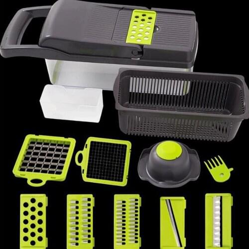 Multifunctional Vegetable Fruit Slicer Multifunctional Grater Cutter Peeler Potato Peeler Carrot Grater Basket Kitchen Tool