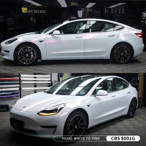 Popularly Products Chameleon White To Pink Wrap Vinyl Film Multi Color Protection PVC Stickers For Full Body