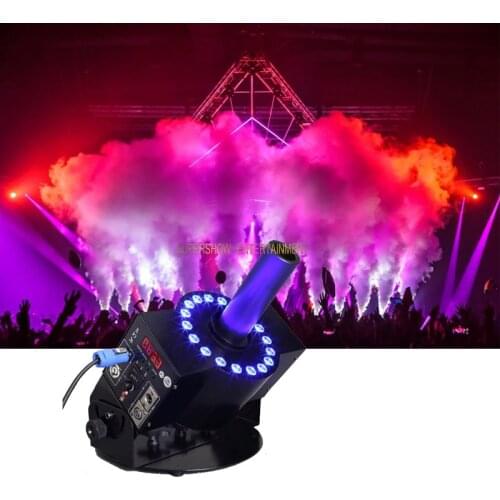 NEW Dj Equipment LED Co2 Jet Machine 18x3W RGB 3IN1 LED Stage DMX For Wedding Bar Disco Club Stage Show