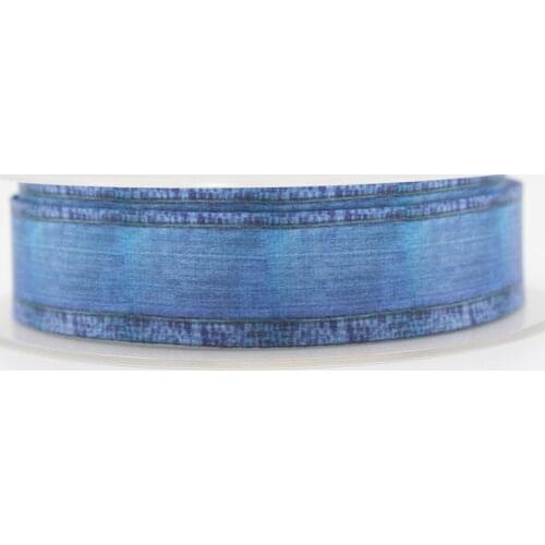 DS2086 Jeans Pattern Double Sided Printing Lanyard Custom Design Logo for Keys Mobile Phone Hang Rope USB ID Card Badge Holder D