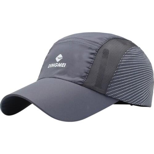 Sports Cap Men Women Summer Quick Dry Breathable Mesh Sun Hat Golf Tennis Cap Outdoor Running Hiking Camping Fishing Cap