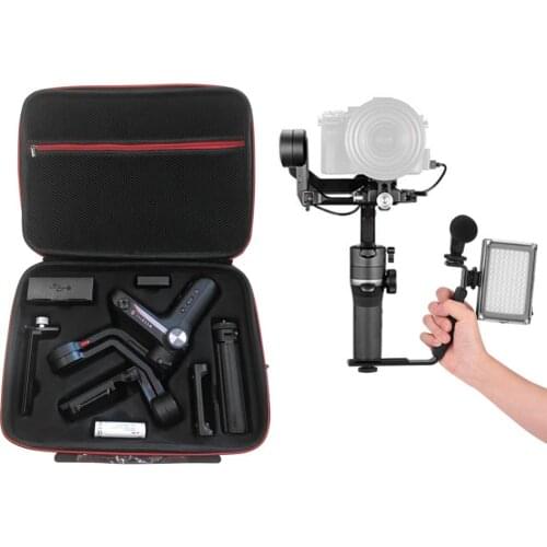 Storage Bag Travel Protective Carrying Case Large Capacity Suitcase for Zhiyun Weebill-S Handheld Gimbal Stabilizers
