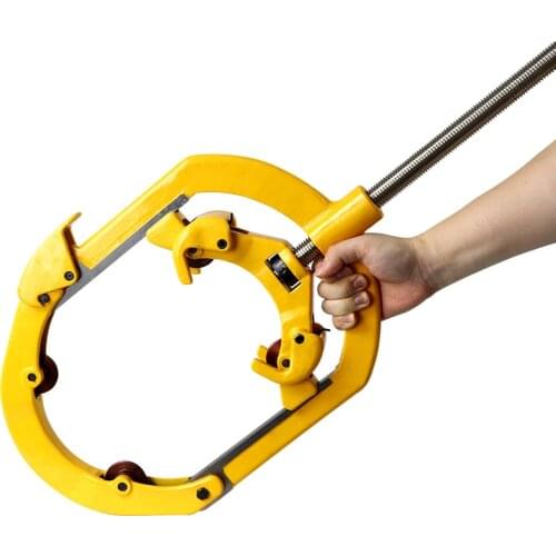 Vertical cold pipe cutter 6"-8" H8S Portable Narrow Space Pipe Cutter Pipe Cold Cutting Machine