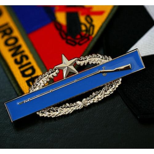 US ARMY COMBAT INFANTRY BADGE CIB 2ND AWARD LAPEL PIN Hat Insignia Military armyshop2008
