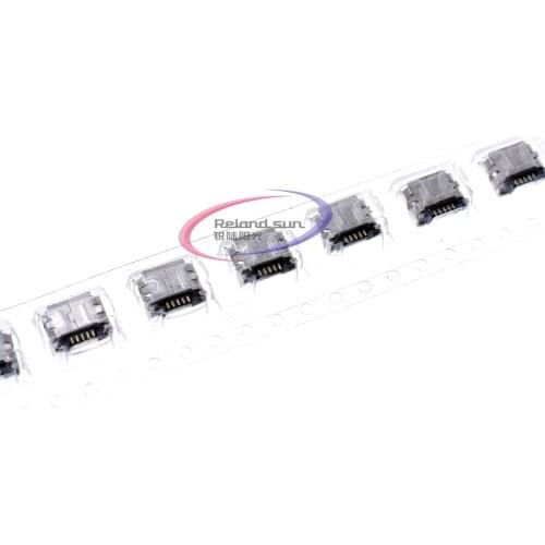 10Pcs Micro USB Type B Female 5Pin SMT Socket Jack Connectors Port PCB Board