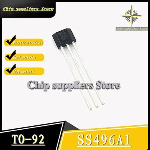 5PCS-20PCS) SS496A1 High-precision linear Hall element SS496A silk screen 96A TO-92S in-line SS496A1 sensor New and original