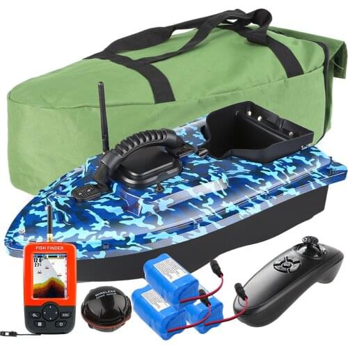 Remote Control Wireless Fishing Bait Boat Dual Motors Carp Fishing Boat RC Toy Boat Single Catapult Hopper GPS Fishfinders 500M