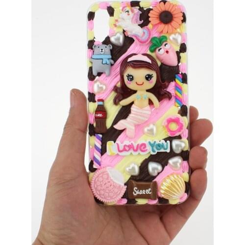 New mermaid phone case for iphone 12 pro max 11 mini x xsmax xr se 7 8 plus 13 apple cover kawaii lovely woman coque Samsung lg