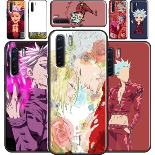 Ban The Seven Deadly Sins Anime Case For OPPO Reno2 Z Find X3 Pro A3S A5S A15 A52 A72 A83 A91 A93 A5 A9 A31 A53 2020 Cover