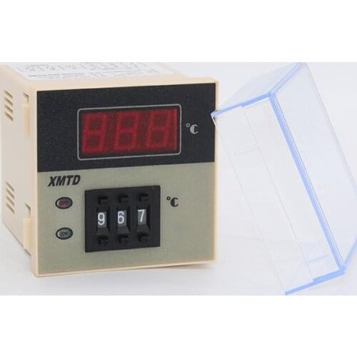 XMTD-2001 Digital thermostat, 0-999 degree digital temperature controller with K type thermocouple