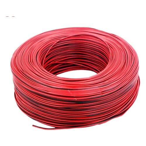 Double color line wire sheath line 2 core 0.2/0.3/0.5/0.75/1/1.5 cable home power line meter