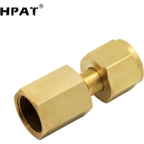 HPAT Nitrogen Regulator to CO2 Tank Adapter - Draft Beer Kegerator Gas Converter Part CGA580
